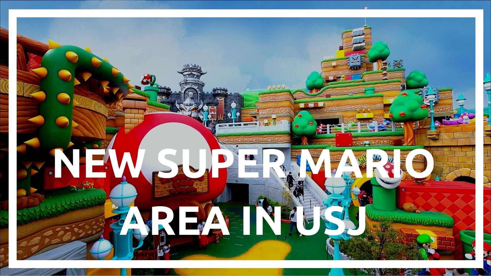 New Super Mario Area Tour | A Trip We Must Make Soon — Tokyo Zebra